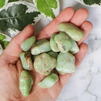 Chrysopraas edelsteen - Crystal Cave