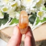 Golden healer cabochon - Crystal Cave