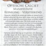 Optische calciet werking - Crystal Cave