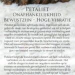 Petaliet werking - Crystal Cave