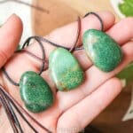 Chrysopraas ketting - Crystal Cave