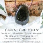 Groene goudsteen betekenis - Crystal Cave