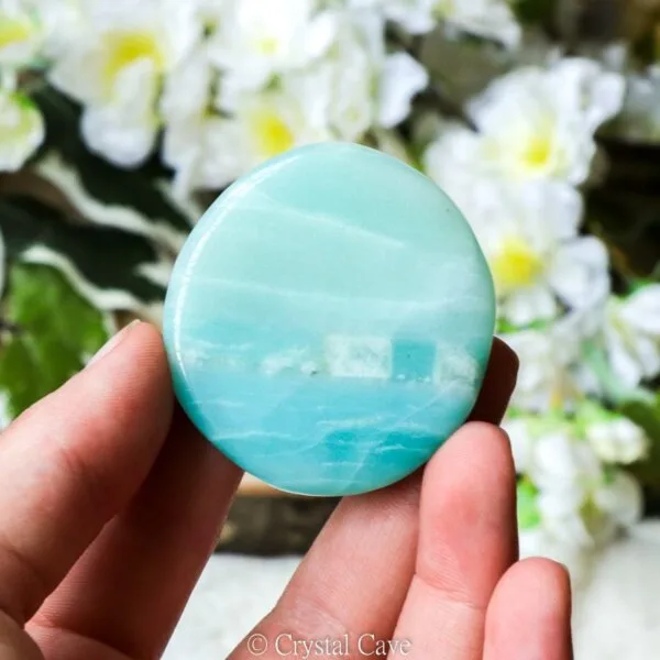 Amazoniet cabochon - Crystal Cave