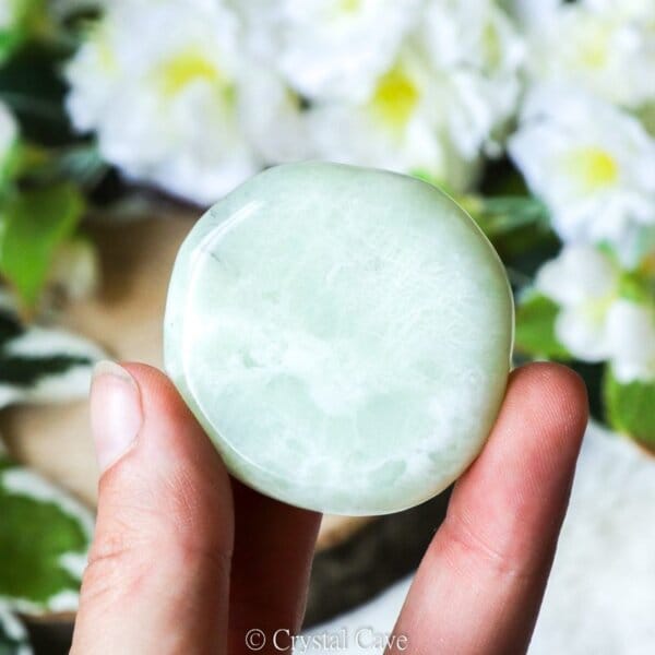 New jade cabochon - Crystal Cave