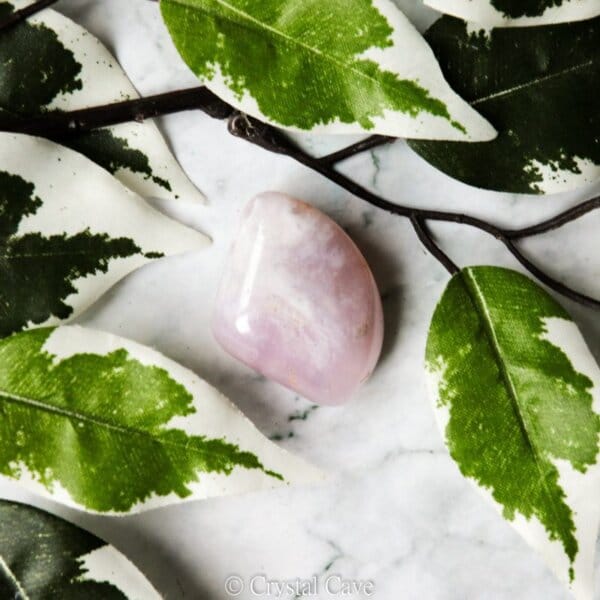 Lavendel chalcedoon steen - Crystal Cave