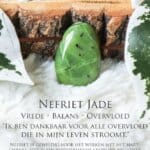 Nefriet jade betekenis - Crystal Cave