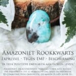 Amazoniet rookkwarts betekenis - Crystal Cave