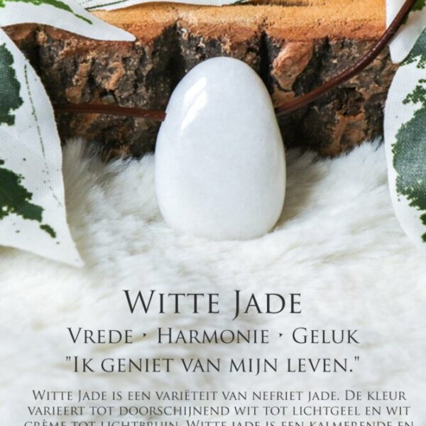 Witte jade betekenis - Crystal Cave