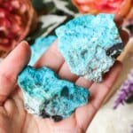 Chrysocolla brok - Crystal Cave