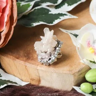 Handgemaakte ring stilbiet kopen - Crystal Cave