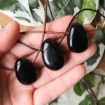 Zwarte obsidiaan ketting - Crystal Cave