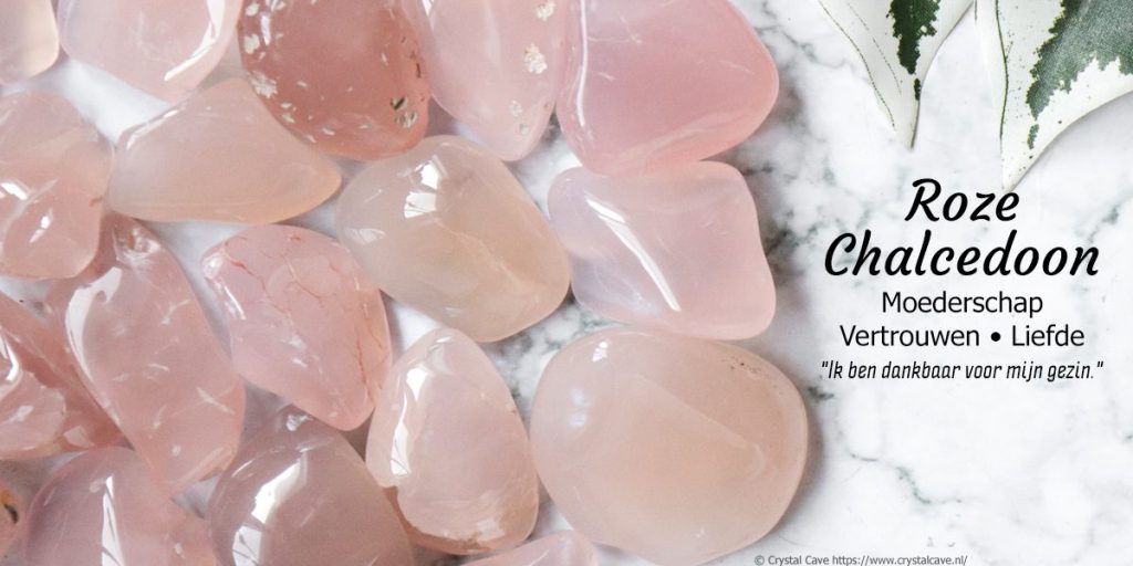 Roze chalcedoon informatie - Crystal Cave