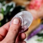 Amethist worry stone - Crystal Cave