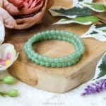 Groene aventurijn kogelarmband - Crystal Cave