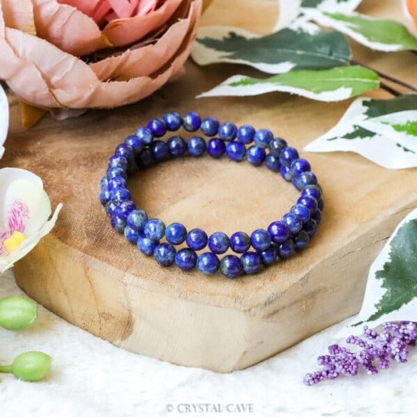 Lapis lazuli kogelarmband - Crystal Cave