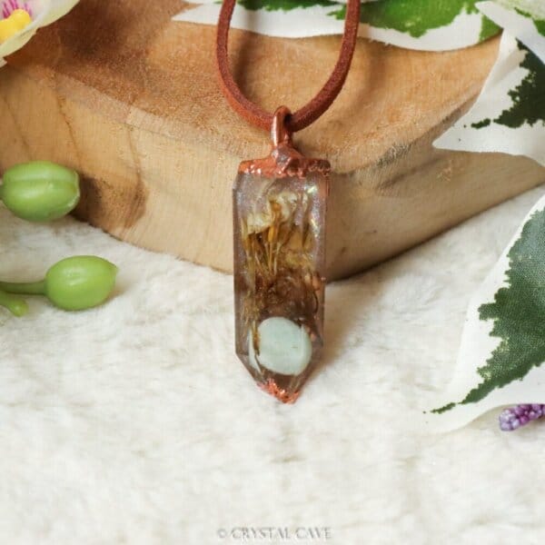 Wilde bloemen ketting - Crystal Cave