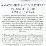 Amazoniet met veldspaat betekenis - Crystal Cave