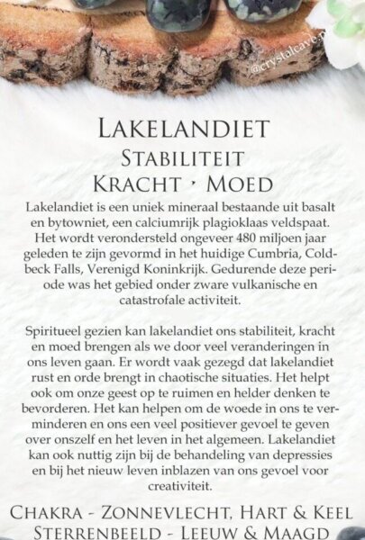 Lakelandiet betekenis - Crystal Cave