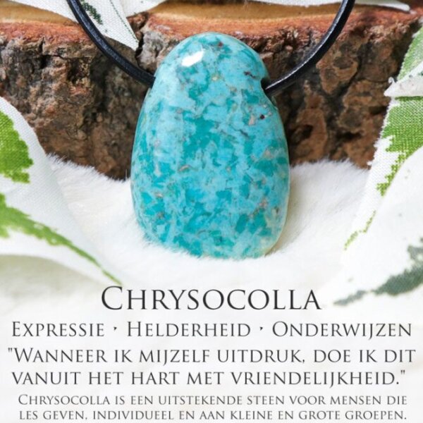 Chrysocolla betekenis - Crystal Cave