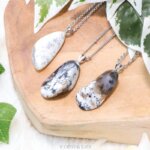 Dendriet agaat ketting zilver - Crystal Cave