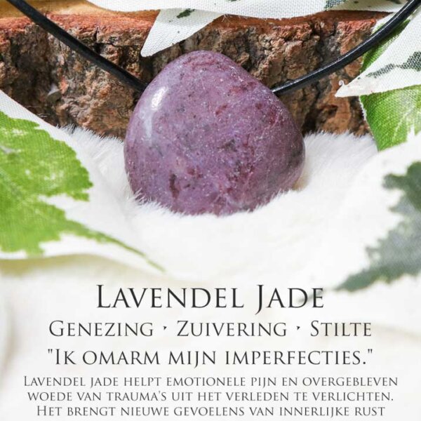 Lavendel jade betekenis - Crystal Cave