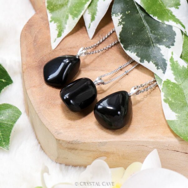 Onyx ketting zilver - Crystal Cave