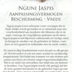 Nguni jaspis betekenis - Crystal Cave