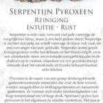 Serpentijn pyroxeen betekenis - Crystal Cave