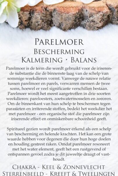 Parelmoer betekenis - Crystal Cave