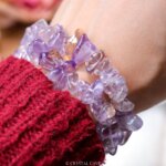 Ametrien splitstenen armband - Crystal Cave