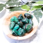 Chrysocolla malachiet edelsteen - Crystal Cave