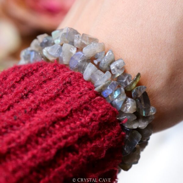 Labradoriet splitstenen armband - Crystal Cave