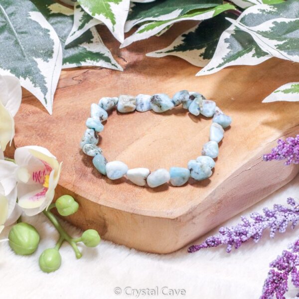 Larimar barock armband - Crystal Cave