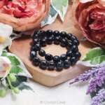 Regenboog obsidiaan knuffelsteen armband - Crystal Cave