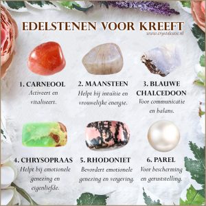 Edelstenen voor kreeft - Crystal Cave