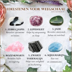 Edelstenen voor weegschaal - Crystal Cave