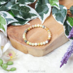 Gele opaal armband - Crystal Cave