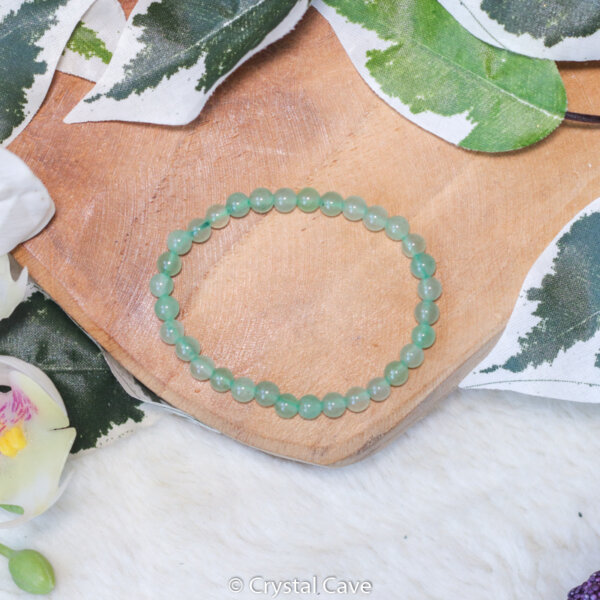 Groene aventurijn edelstenen armband voor kinderen - Crystal Cave