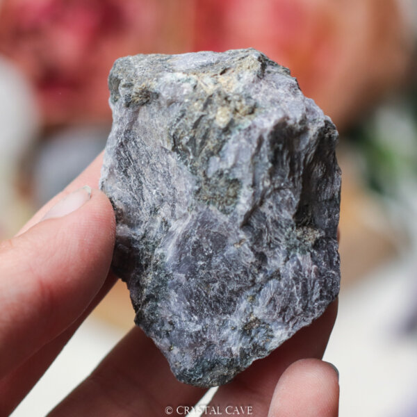 Ruwe indigo gabbro - Crystal Cave