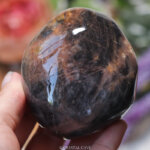 Zilver obsidiaan extra grote steen - Crystal Cave