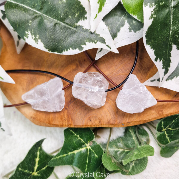 Bergkristal ruwe ketting - Crystal Cave