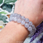 Blue tara 10mm armband - Crystal Cave