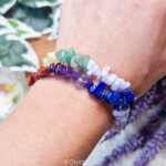 Chakra splitstenen armband - Crystal Cave