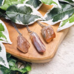 Lemurian aura vlam ketting - Crystal Cave