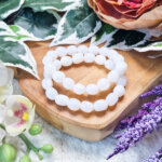 Witte opaal knuffelsteen armband - Crystal Cave