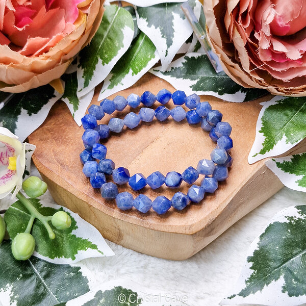 blauwe aventurijn spirituele sieraden armband