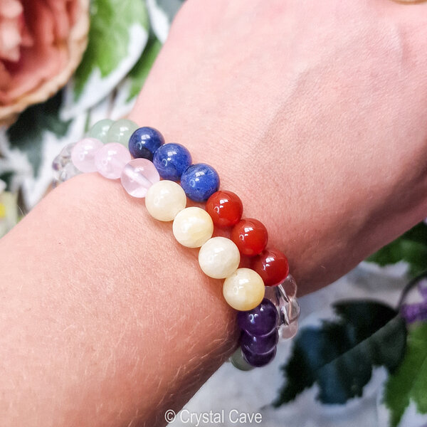 chakra 8mm armband