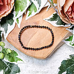 goud obsidiaan edelsteen armband kind