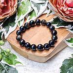 goud obsidiaan kristallen armband