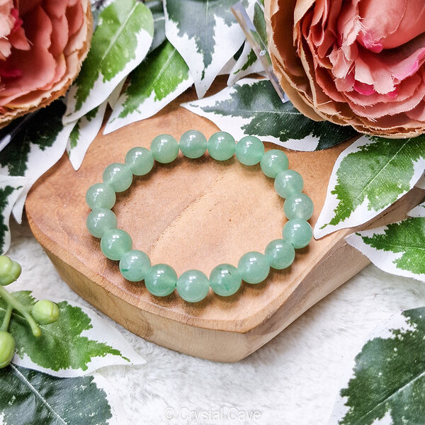 groene kwarts natuursteen armband